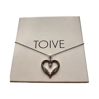 Toive hopeakaulaketju