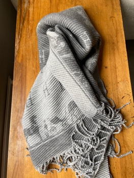 Grey scarf