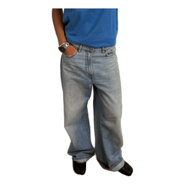 Lyse denim jeans lange