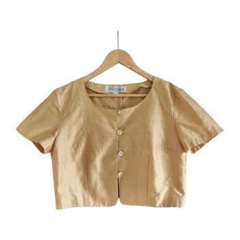 Vintage/100%silk blazer