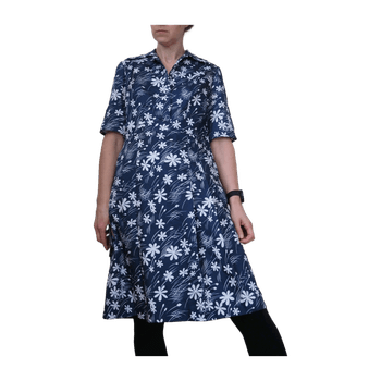 Kirjokangas dress