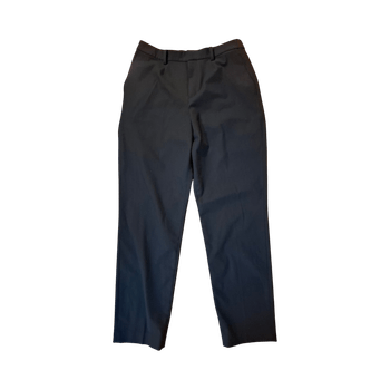 Uniqlo mustat suorat housut M 