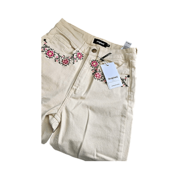 Desigual flared cropped -farkut