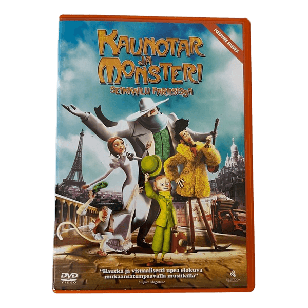 Kaunotar ja Monsteri dvd