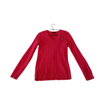 Ralph Lauren V neck sweater M