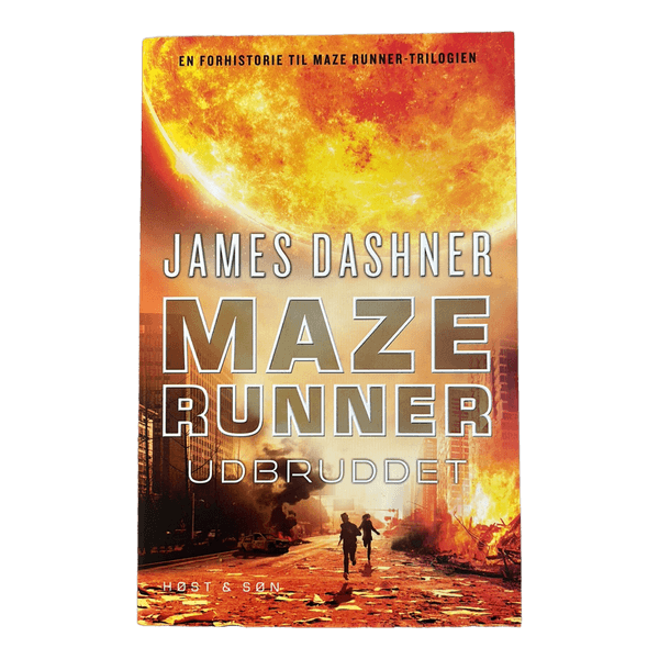 Maze Runner udbruddet bog