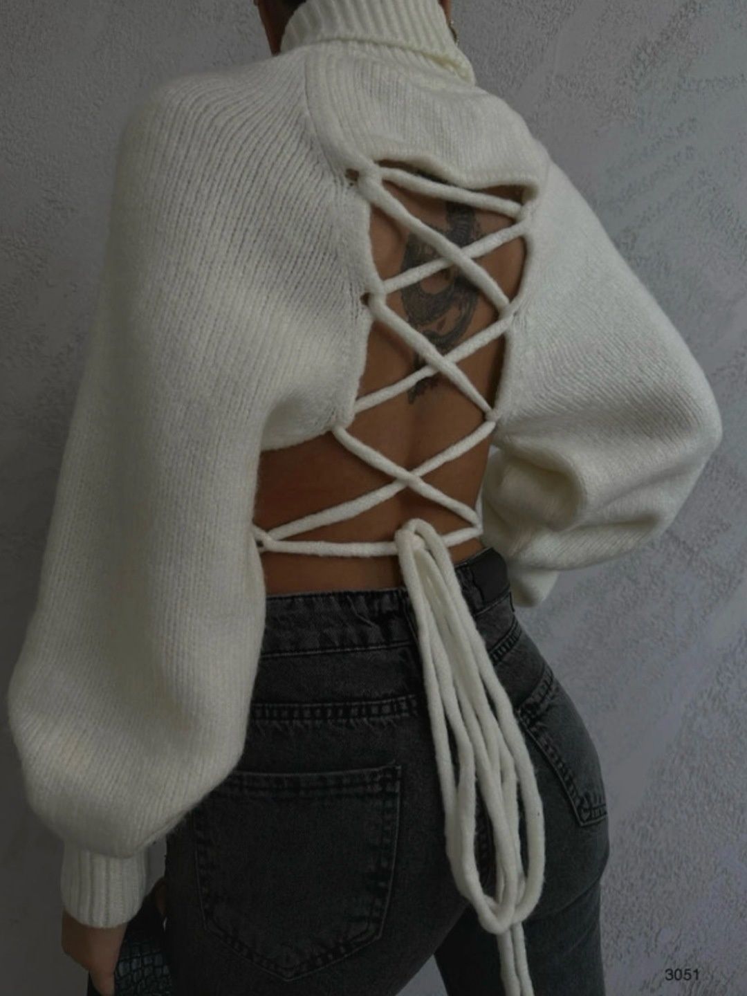 Black fashion cardigan