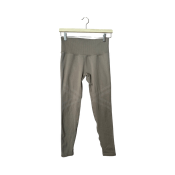 Beige korkeavyötäröiset legginsit