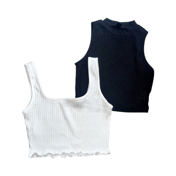 Two crop tops