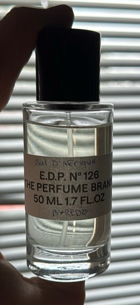 The perfume brand Edp. No. 126 tuoksu