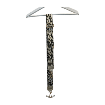 Leopard-kuvioinen laukkuhihna
