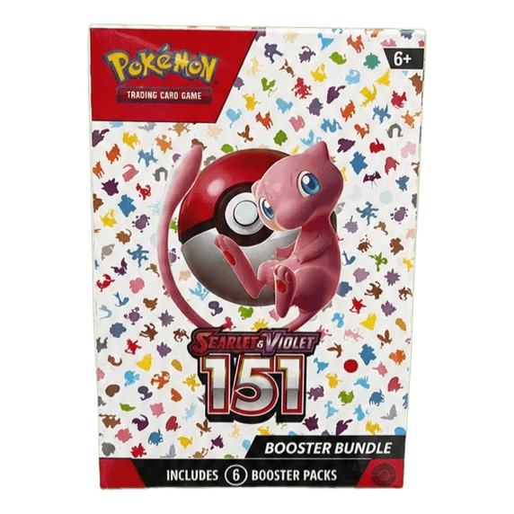 Pokemon 151 booster 6 packs bundle