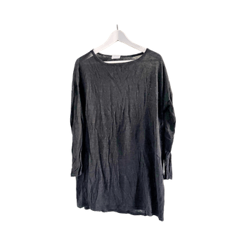 Vila musta pitkä neule/tunika