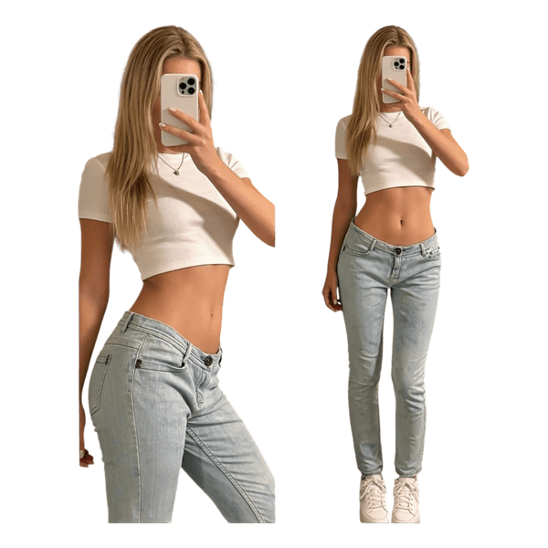 Vintage Light blue jeans