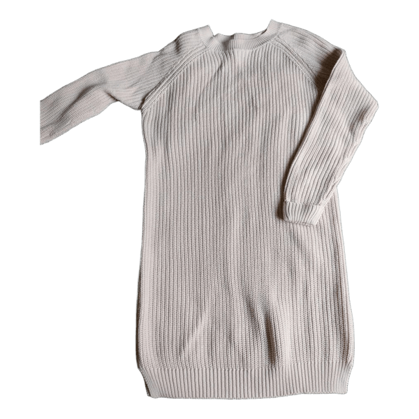 Vaaleanpunainen neulemekko