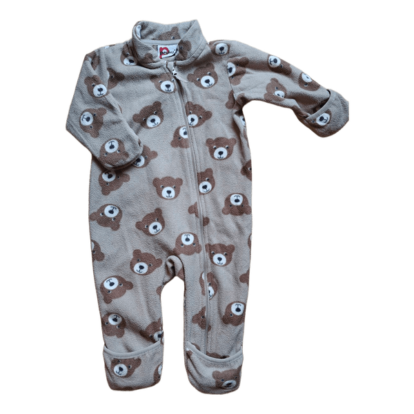 Vauvan söpö nalle puku koko 68 fleece