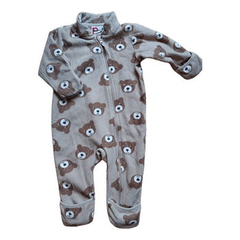 Vauvan söpö nalle puku koko 68 fleece