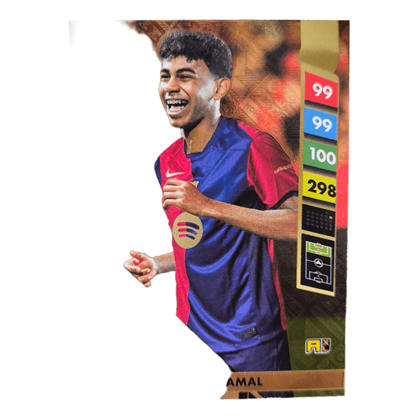 Lamine Yamal futbolo kortelė