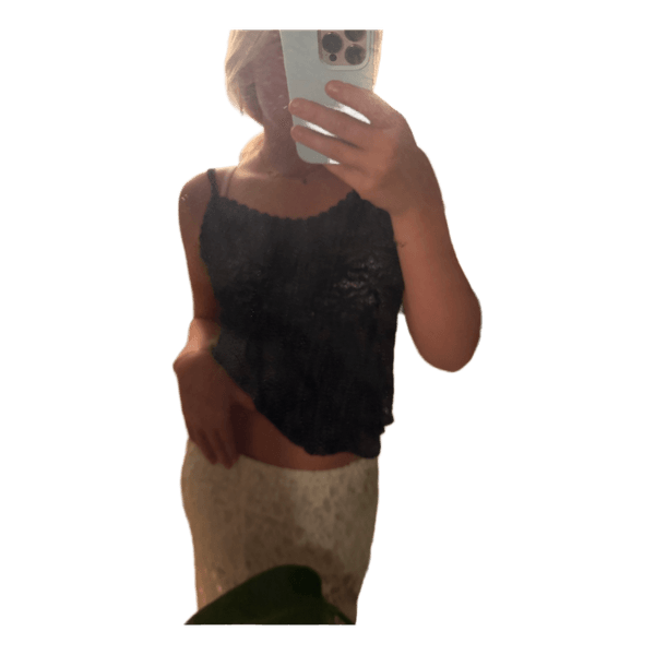 Zara blonde top