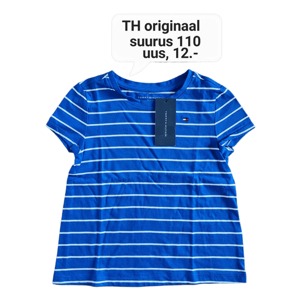 Sinine triibuline t-särk