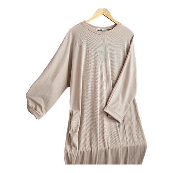 Abaya, light beige