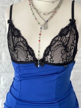 Demonia blue lace chemise 💙