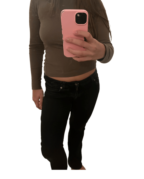 Svarta jeans