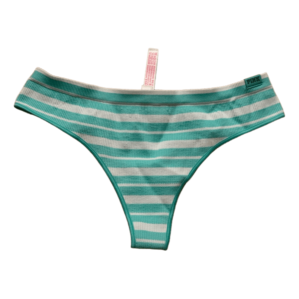 PINK striped thong