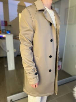 Miesten Beige trenssi takki