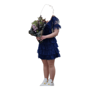 By Malina sininen pitsimekko