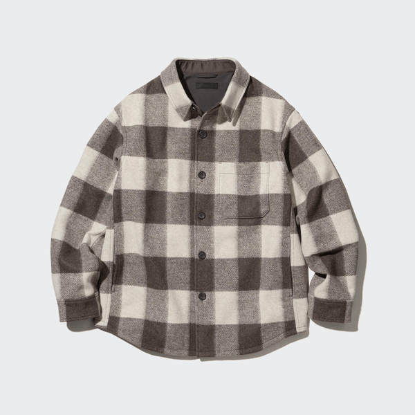 Brown overshirt jacket