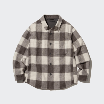 Brown overshirt jacket