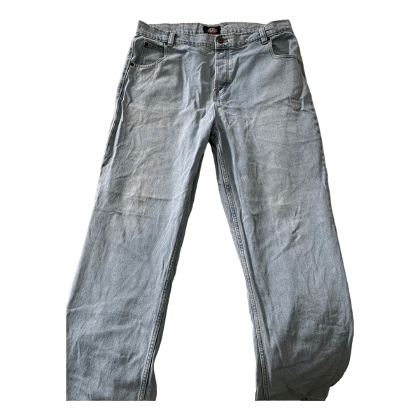 Light blue denim jeans