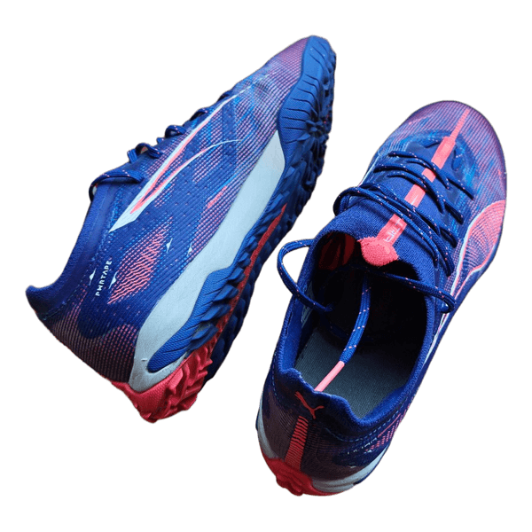 Puma blue sports shoes