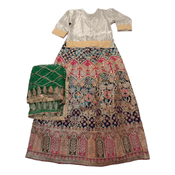 Embroidered lehenga choli set
