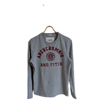Grey Abercrombie and Fitch sweatshirt