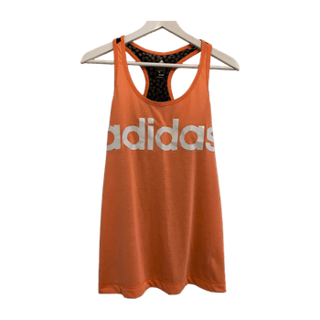 Adidas toppi, koko S, oranssi/musta