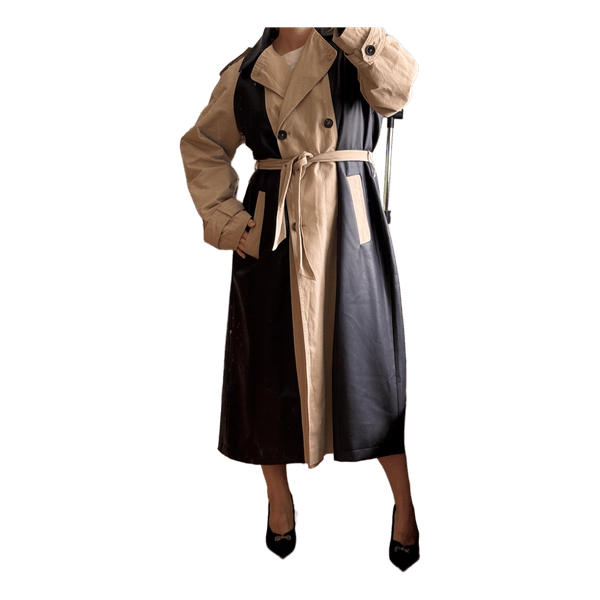 Oversized trench coat