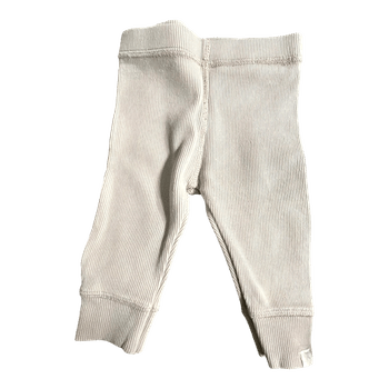 Zara beige ribbed leggings
