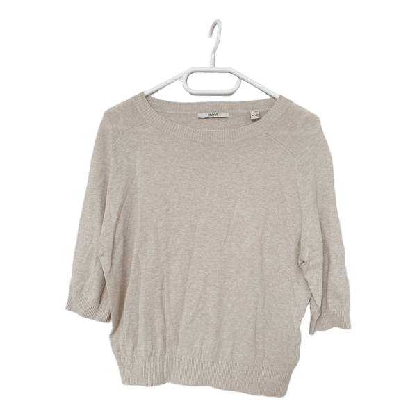 Esprit beige knit sweater