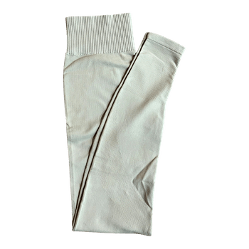 Beige seamless leggings