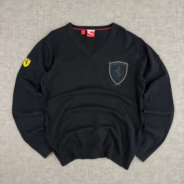 Puma x Ferrari V-Neck Sweater