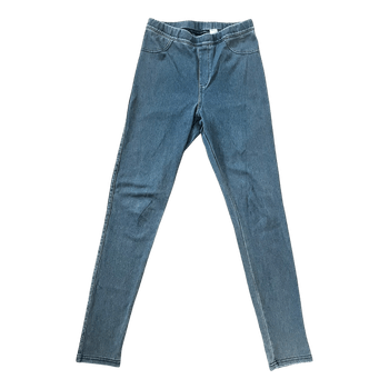 Vaaleansiniset jeggingsit