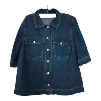 Blå denimskjorte