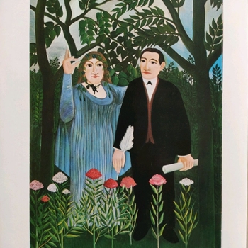 Henry Rousseau juliste, kaupanpäälle