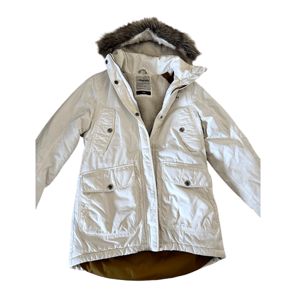 Didriksons white winter jacket