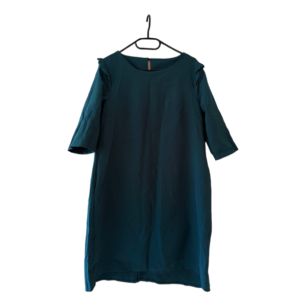 Dark green casual dress