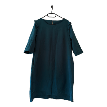 Dark green casual dress