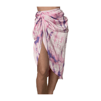Pretty little thing Värikäs tie dye hame – S