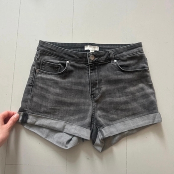 H&M Grey Denim Jeans Shorts / Size 36